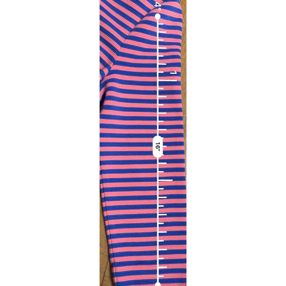 Lilly Pulitzer Pink Blue Striped Shift Dress Women’s Medium Long Sleeve Dress - Picture 6 of 6